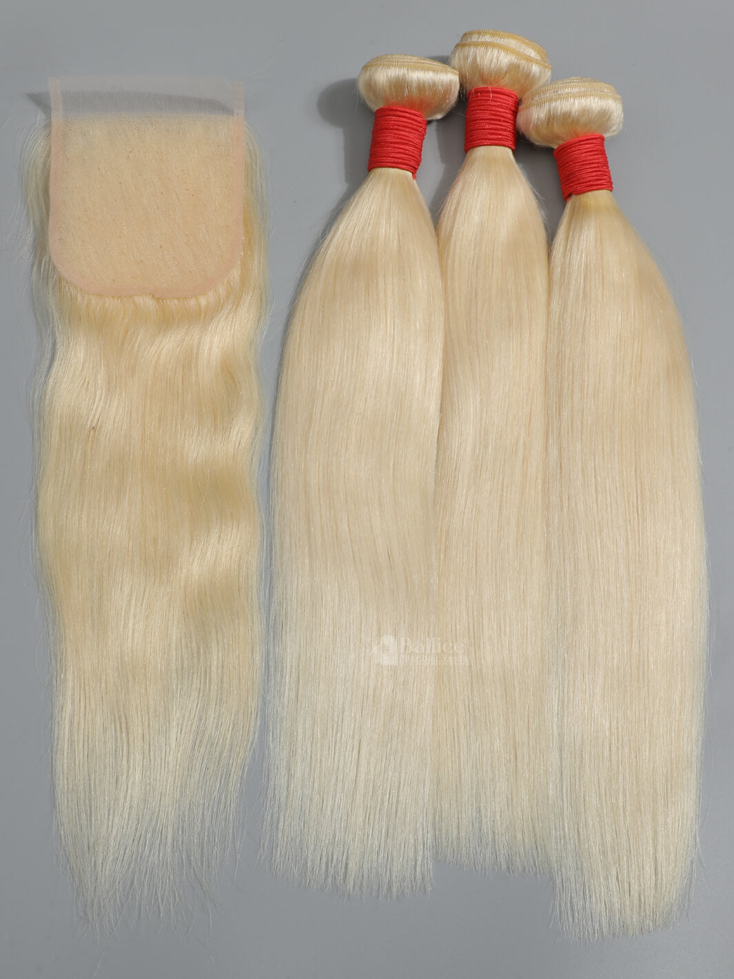 Best 613 Hair Straight Bundles with Closure Blonde Bundles – Ballice