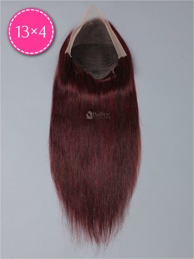    99j-Burgundy-Silky-Straight-Lace-FrontWigs-Human-Hair-ForBlack-Wome