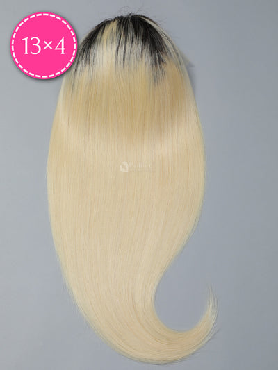     Dark-Roots-Blonde-Lace-Front-Wig-with-Transparent-Lace-Silky-Straight-Ballice-Virgin-Hair