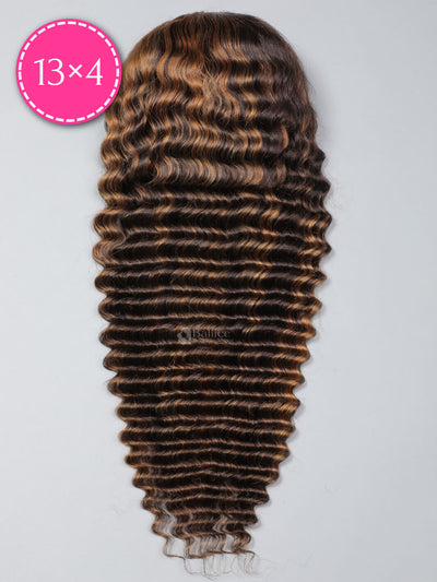    Deep-Wave-Ombre-Highlight-13x4-Transparent-Lace-Wig-Ballice-Virgin-Hair