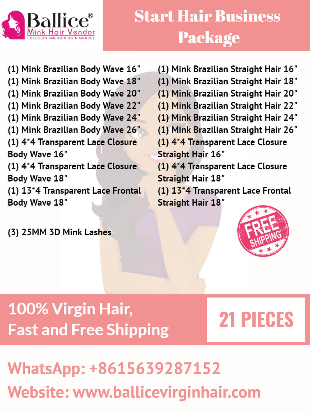 Brazilian hair business Clearance