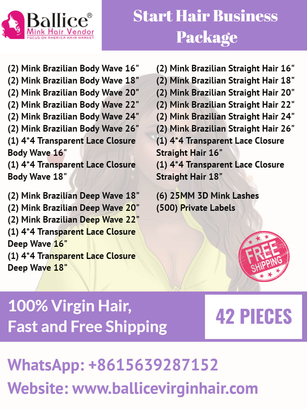 Brazilian hair business Clearance