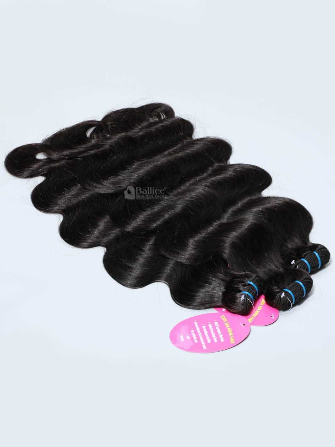 100% virgin mink Brazilian Hair 3 Bundle Deals Deep Curly 3 Bundle Deals Mink Brazilian 100% Human Diamond  main image 3