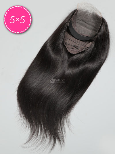     Transparent-Lace-5x5-Closure-Wig-Silky-Straight