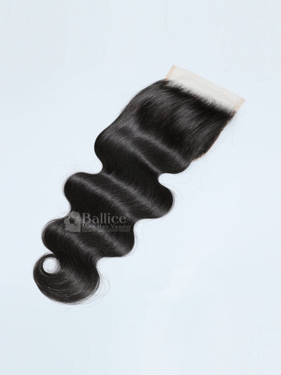 Transparent-Lace-Closure-Silky-body-wave-4X4inch