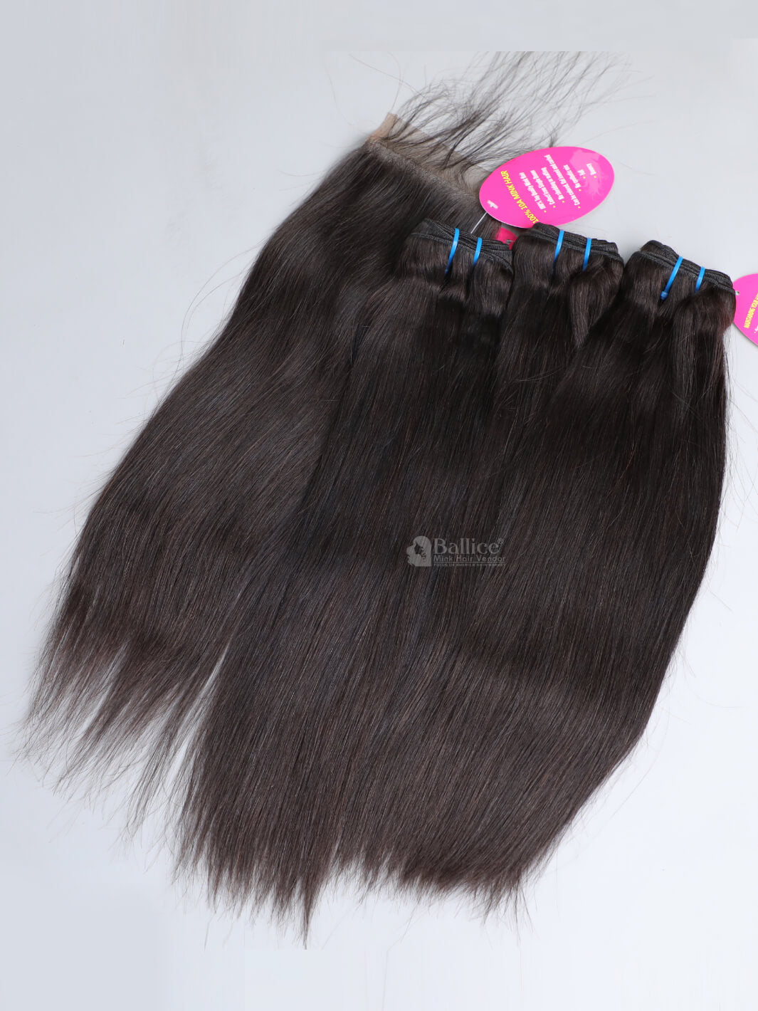 Virgin MINK BRAZILIAN LACE CLOSURE 12-20” Virgin Mink Brazilian Remy Hair Bundles 4 - 20 main image 4